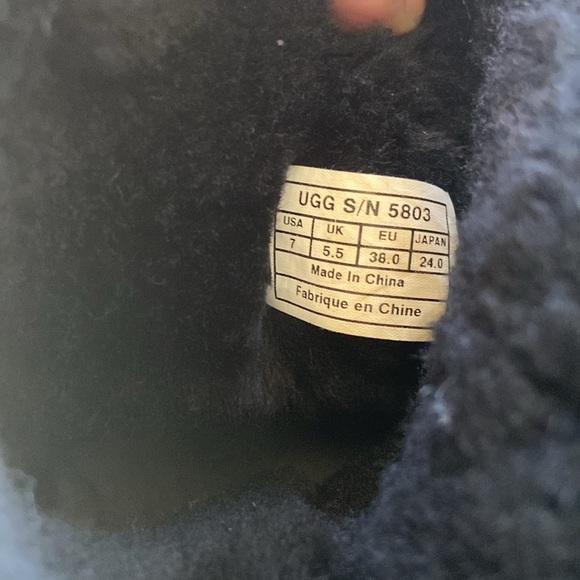 Women's Black Suede Boots - Picture 3 of 5